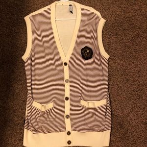 Sean John sweater vest cardigan